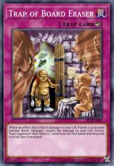 Trap of Board Eraser