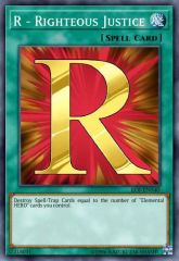 R - Righteous Justice
