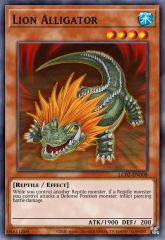 Lion Alligator