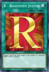 R - Righteous Justice