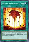 Birth of the Prominence Flame